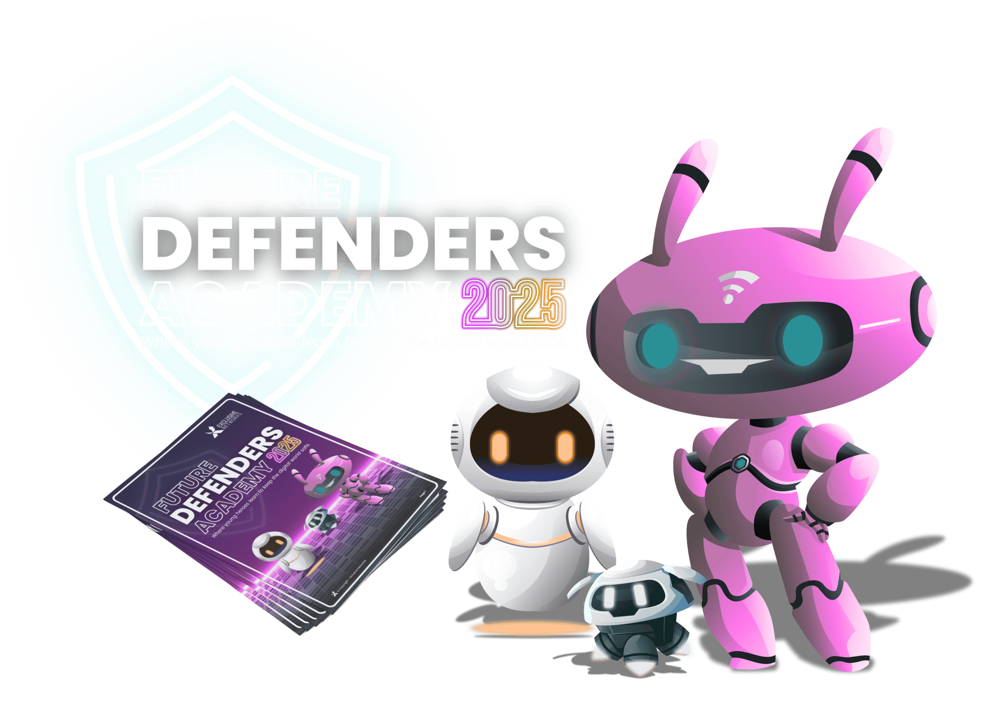 Cybersecurity Awareness Month 2025 - Kids Activity Book (1200 x 1200 px)