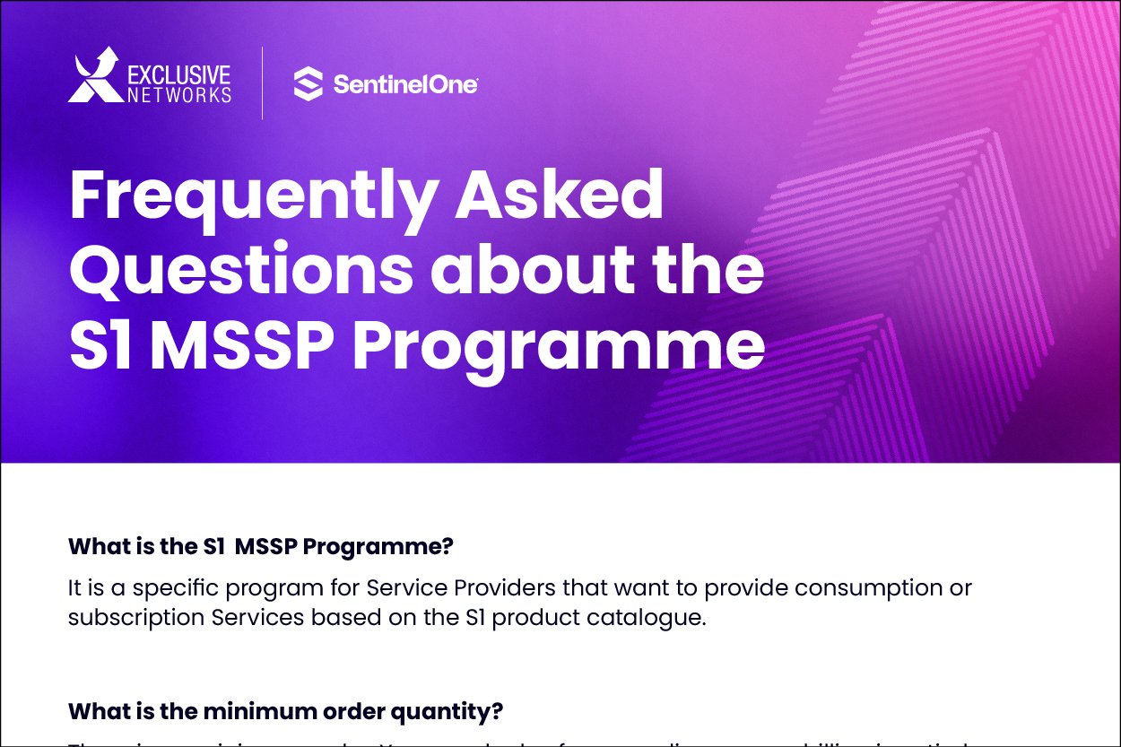 Exclusive Networks_Sentinel One MSSP_FAQs-1